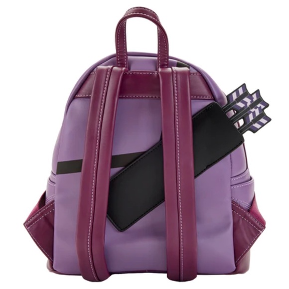 Loungefly Marvel Hawkeye Kate Bishop Cosplay Mini Backpack - Picture 2 of 4